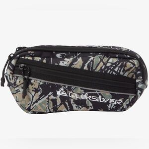 Quiksilver Mens Jungler Adjustable Waist Bag - Woodland Abstract Sea Spray